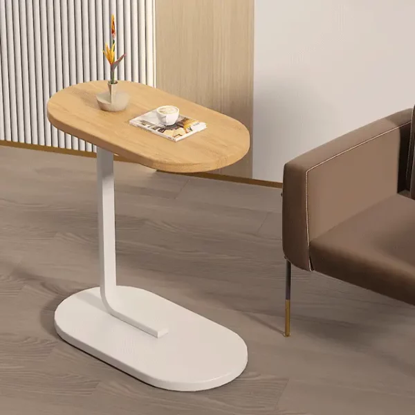 HomeFlex™ Luxury Side Table Brown-White